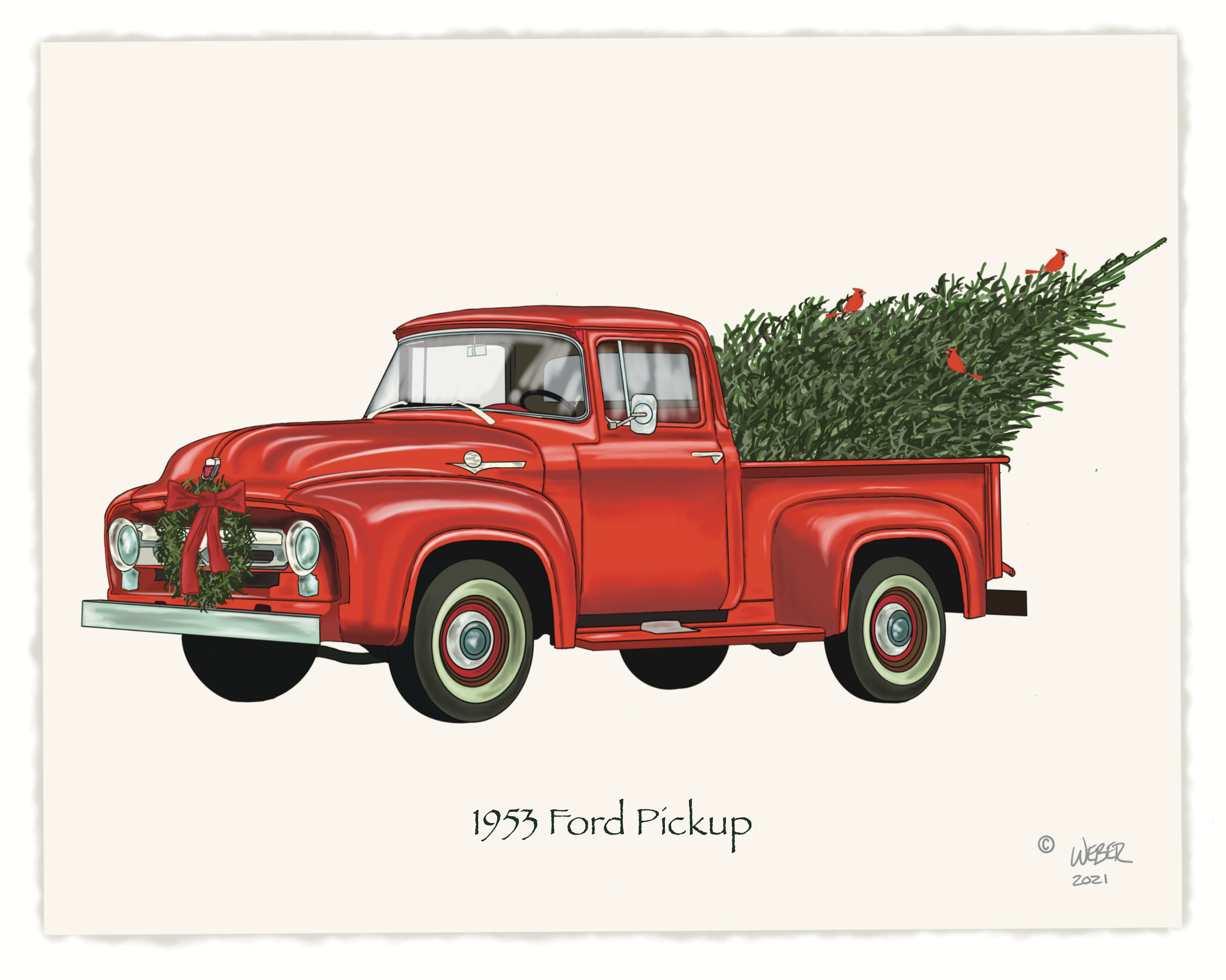 Old ford truck - KBishop - Drawings & Illustration, Vehicles &  Transportation, Trucks, Buses, & Trailers, Other Trucks, Buses, & Trailers  - ArtPal